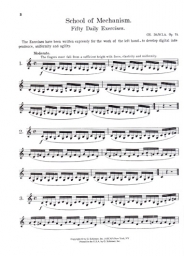 Dancla - School of Mechanism for the Violin Op. 74 (SCHIR)