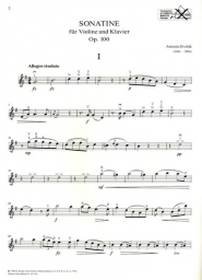 Dvorak - Sonatina in G major, Op. 100 (WIEN)