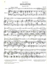 Dvorak - Sonatina in G major, Op. 100 (HEN)