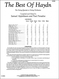 The Best of Haydn - Score