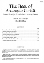 The Best of Corelli - Score