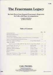 The Feuermann Legacy for Cello and Piano