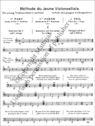 Feuillard - Méthode du Jeune Violoncelliste (DELR)