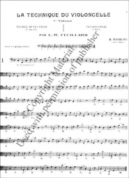 Feuillard - La Technique du Violoncelle Vol. 1 (DELR)
