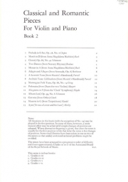 Classical & Romantic Pieces - Book2