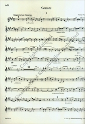 Franck - Sonata arranged for Piano and Viola