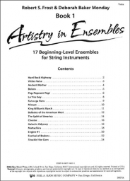 Artistry in Ensembles, Book 1