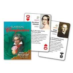 Juego de Cartas de Música de Alfred:  Compositores Clásicos