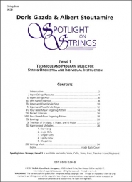 Spotlight on Strings, Level 1 - Bass