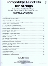 Compatible Quartets for Strings, Cello