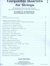 Compatible Quartets for Strings, Bass