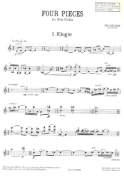 Four Pieces, Op. 11