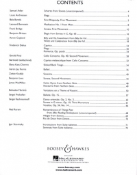 Cello Anthology: 29 Pieces by 20 Composers