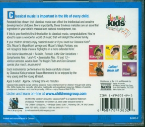 Classical Kids The Best of Mozart CD