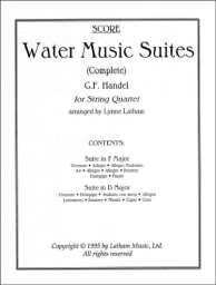 Handel - Water Music Suites - Score (LATH)