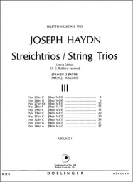 Haydn - String Trios Vol. 3, Nos. 25-34 (DOB)