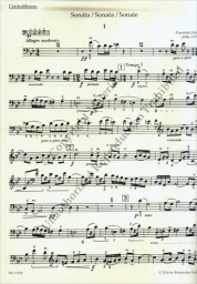 Sonata for Double Bass and Piano