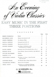 An Evening of Violin Classics