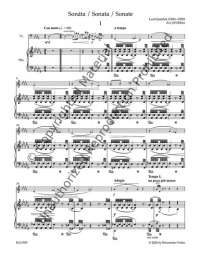 Janacek - Sonata for Cello and Piano (BAR)