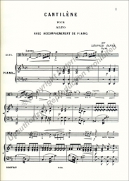 Catliène Op.84 for Viola & Piano