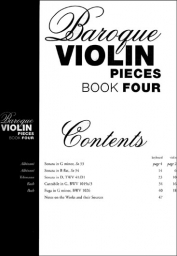 Baroque Violin Pieces - Book 4