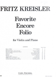 Favorite Encore Folio