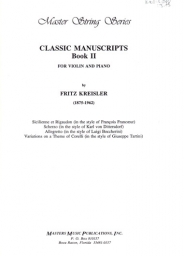 Classic Manuscripts Book 2