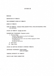 The Rational Technique of Vibrato