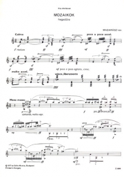 Mosaics for Violin Solo