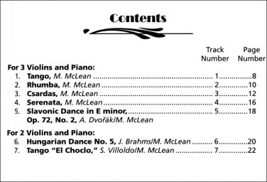 Care To Tango?  Violin Ensemble Book 1