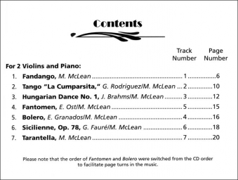 Care To Tango -  Violin Ensemble Book 2