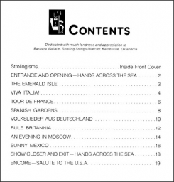 Strolling Strings: Strolling Around the World - Cello