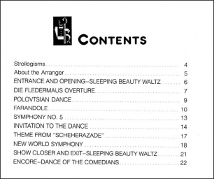 Strolling Strings: Musical  A Night at the Symphony - Bass