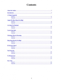 Christmas Strings: Violin 1 and 2 with Piano Accompaniment