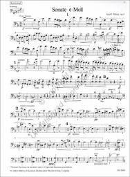 Sonata in E Minor Op. 6