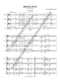 Montgomery - Break Away for String Quartet