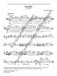 Mongtomery - Flight for Solo Cello