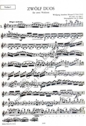 Mozart - 12 Duos for two Violins Op. 70, Vol. 1 (PET) Mozart - 12 Duos for two Violins Op. 70, Vol. 1 (PET)