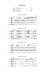 Quartette KV 285, 285b (Anh. 171) and 298