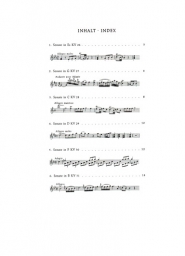 Six Sonatas for Piano & Violin KV 26-31
