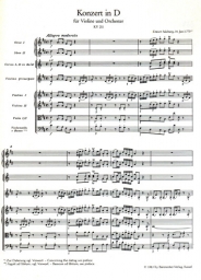 Concerto in D major, KV 211