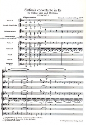 Sinfonia concertante in E-flat major