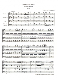 Mozart - Eine Kleine Nachtmusik, K. 525 Study Score (BAR)