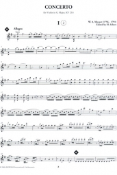 Violin Concerto in G Major, KV 216