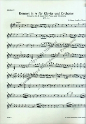 Mozart - Piano Concerto in A major - No12 - KV 414