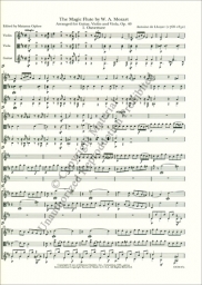 Mozart - The Magic Flute for Guitar, Violin & Viola - Score