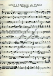 Mozart - Piano Concerto in C major - No.13 - KV 415 (387b)