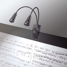 Double2 LED FlexLight Music Stand Light - Black