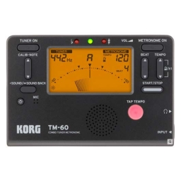 Korg TM60 Metronome/Tuner Combo - Black