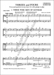 Threes and Fours for Cellos (Score and Parts)